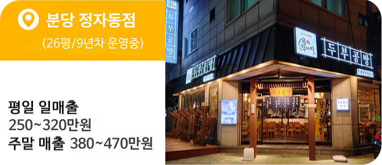 성공창업 두부공방