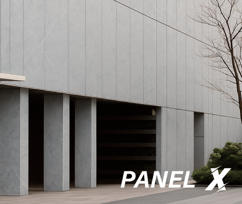 국내 유일 친환경 준불연 성능 외장재, 패널X