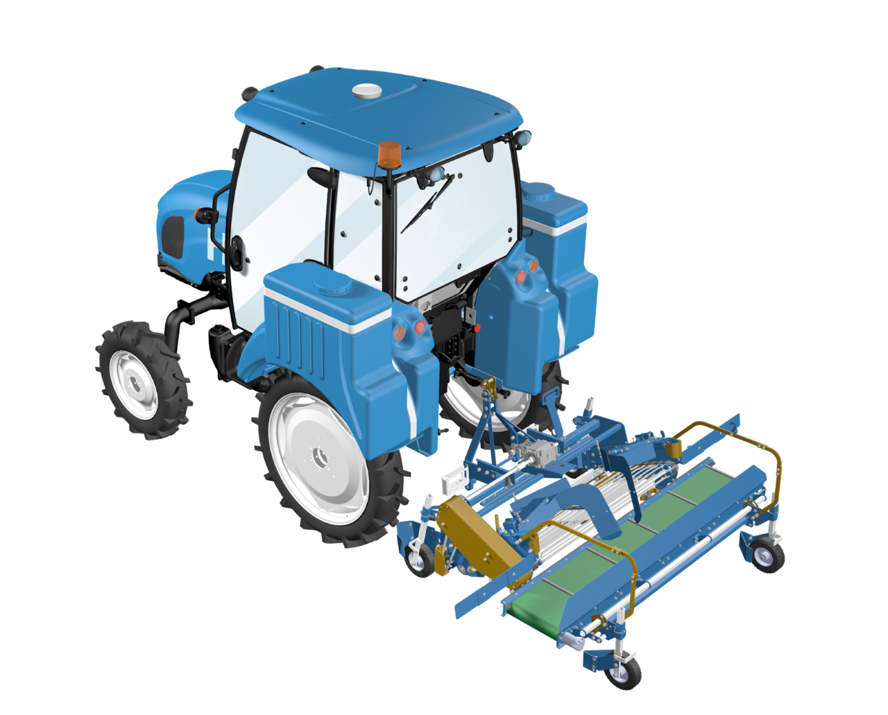 하다 양파수확기