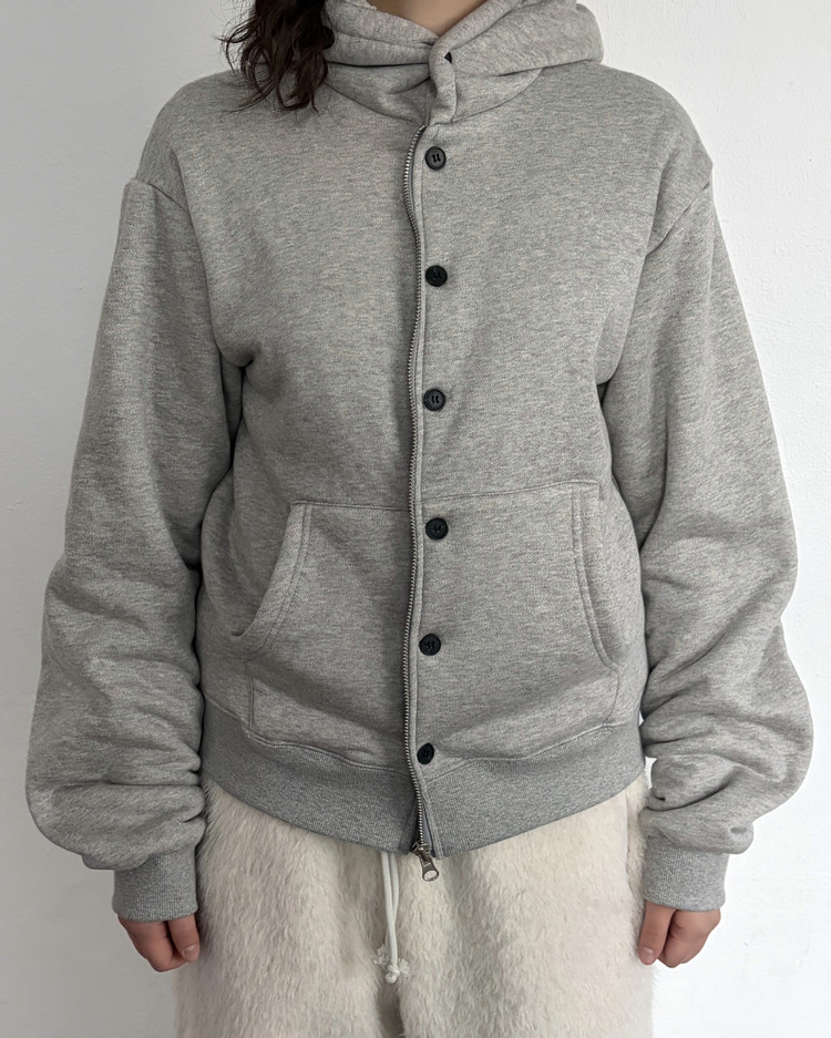 Shear Button Hoodie : 펑거스 Fungus