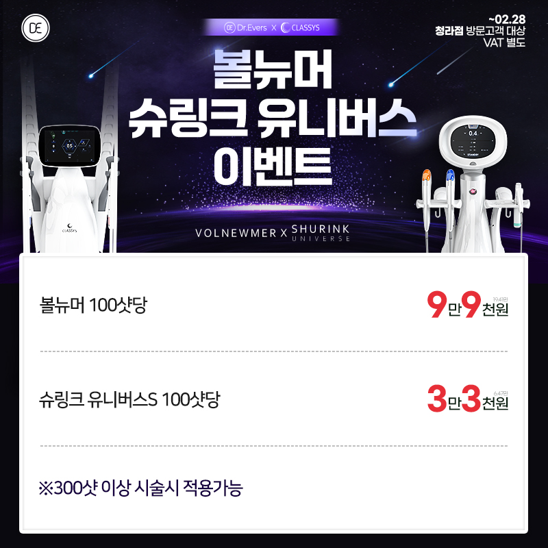 볼뉴머/슈링크유니버스