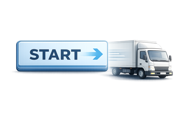 1톤용달 바로 화물 운행