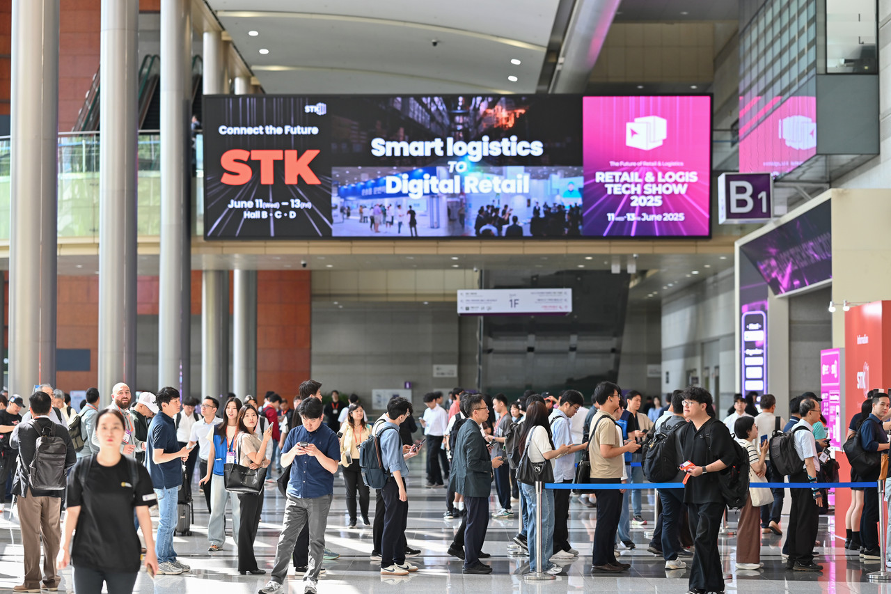 STK (스마트테크코리아) 코엑스 로비 사진