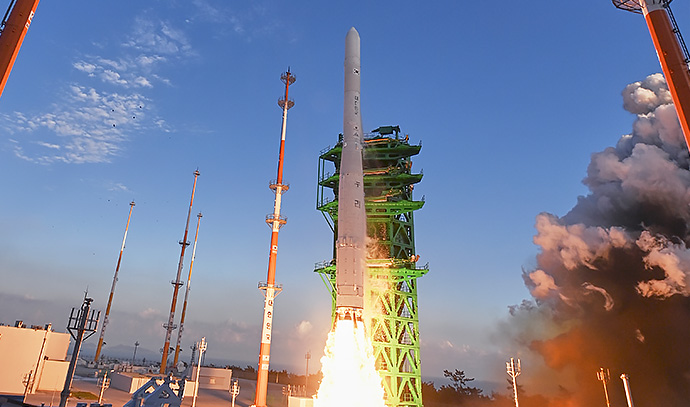 한국형 발사체 누리호 고도화 사업(출처 : 한국항공우주연구원 홈페이지)