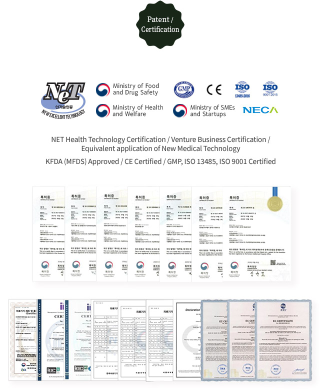 DA Dermatology Dosan Certificates