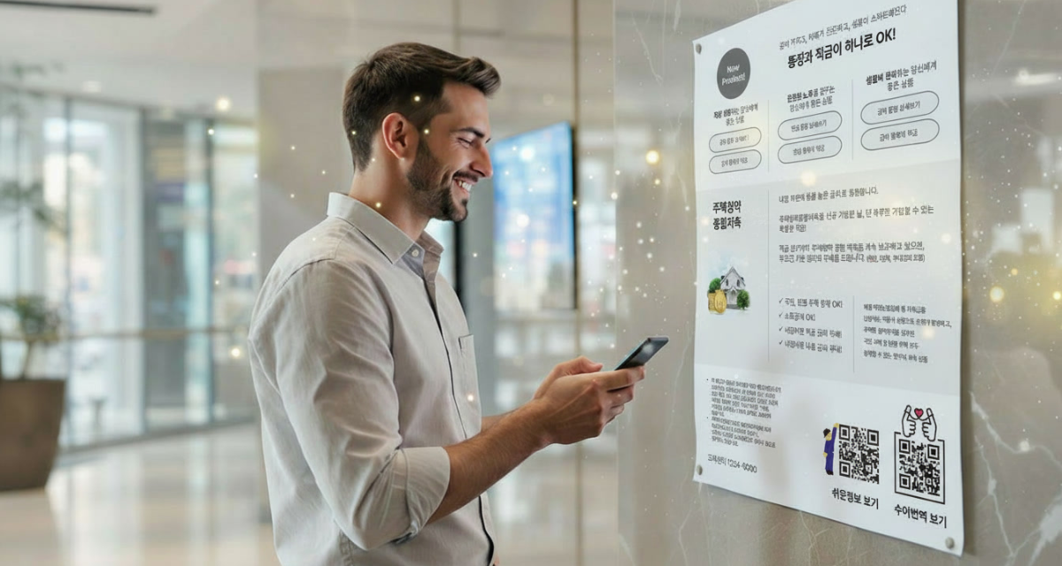 접근성 기술을 통해 일상의 정보 경험이 변화하는 모습을 보여주는 EQ4ALL 사회적 임팩트 이미지