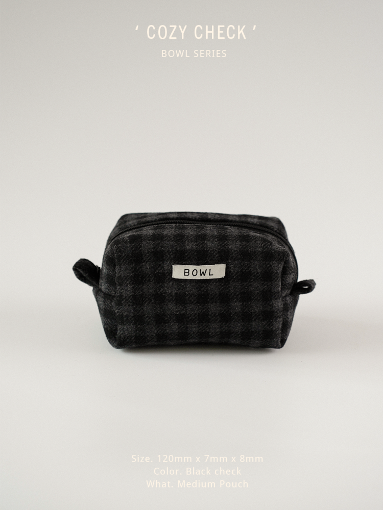 cozy check pouch