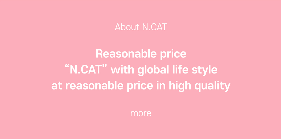 The No1 fashion accessory brand in KOREA N.CAT