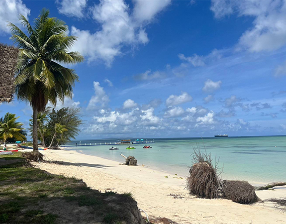 사이판여행 마이크로비치 해변