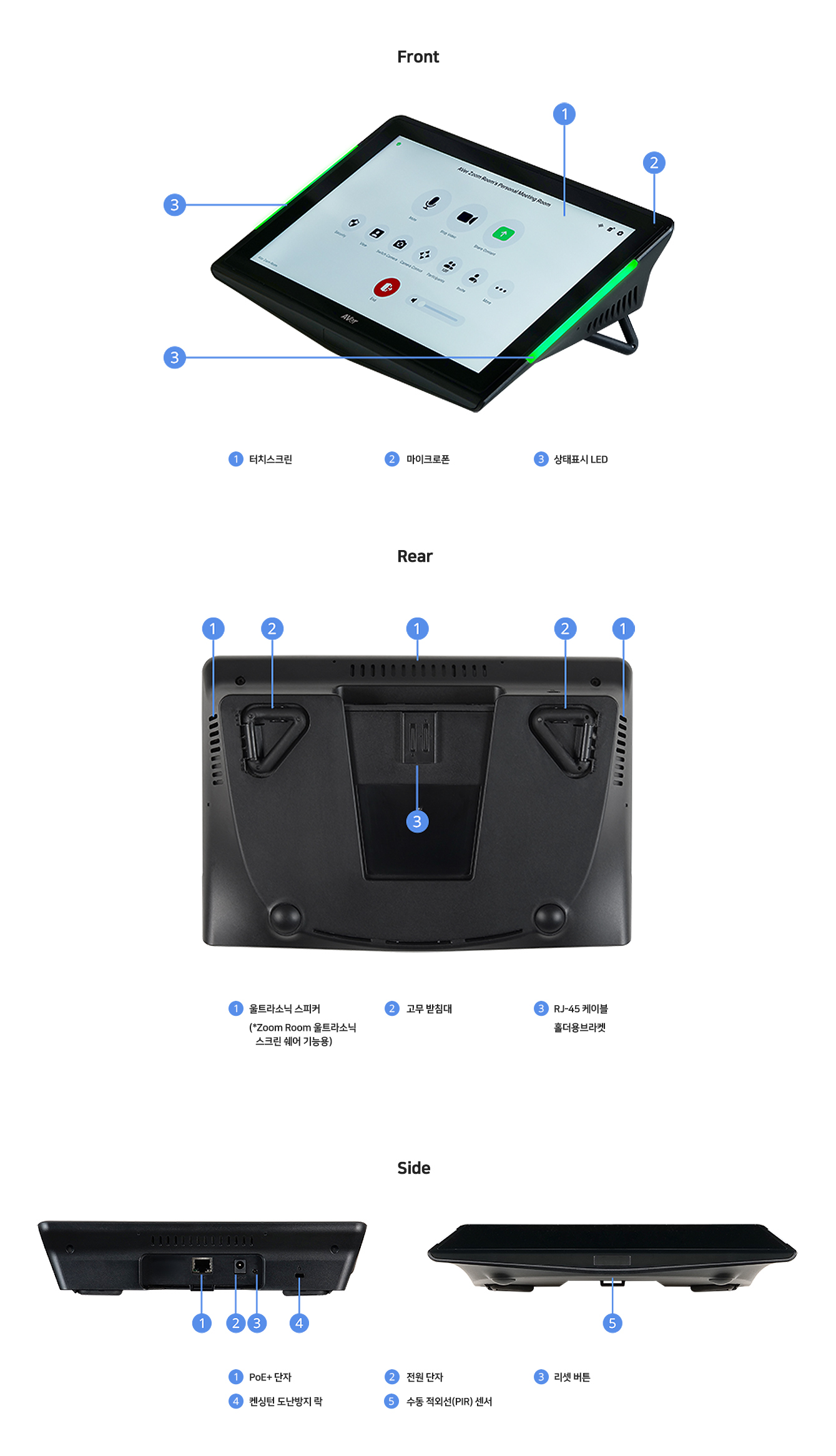 AVer PTC310 추적대상 변경 이미지