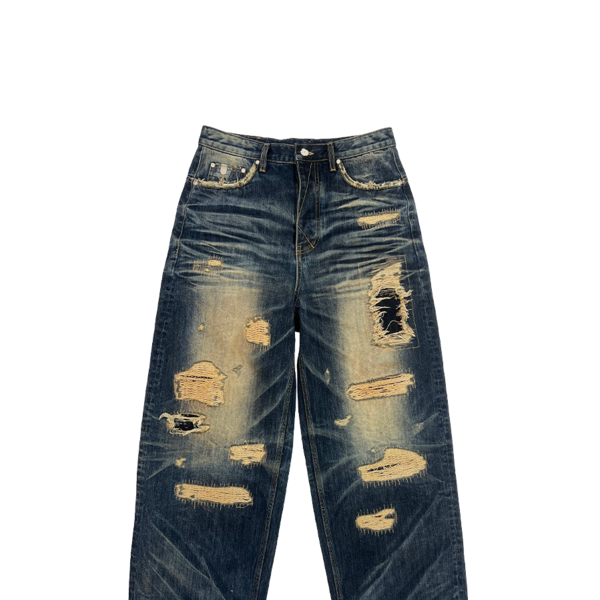 SICK BOY DENIM PANTS - NAVY : PACOSPLY