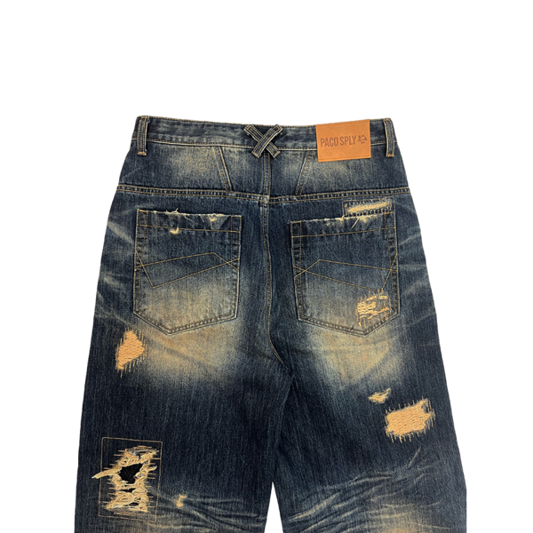 デニム+ジーンズ PACO SPLY SICK BOY DENIM PANTS - NAVY SICK BOY DENIM PANTS - NAVY : PACOSPLY