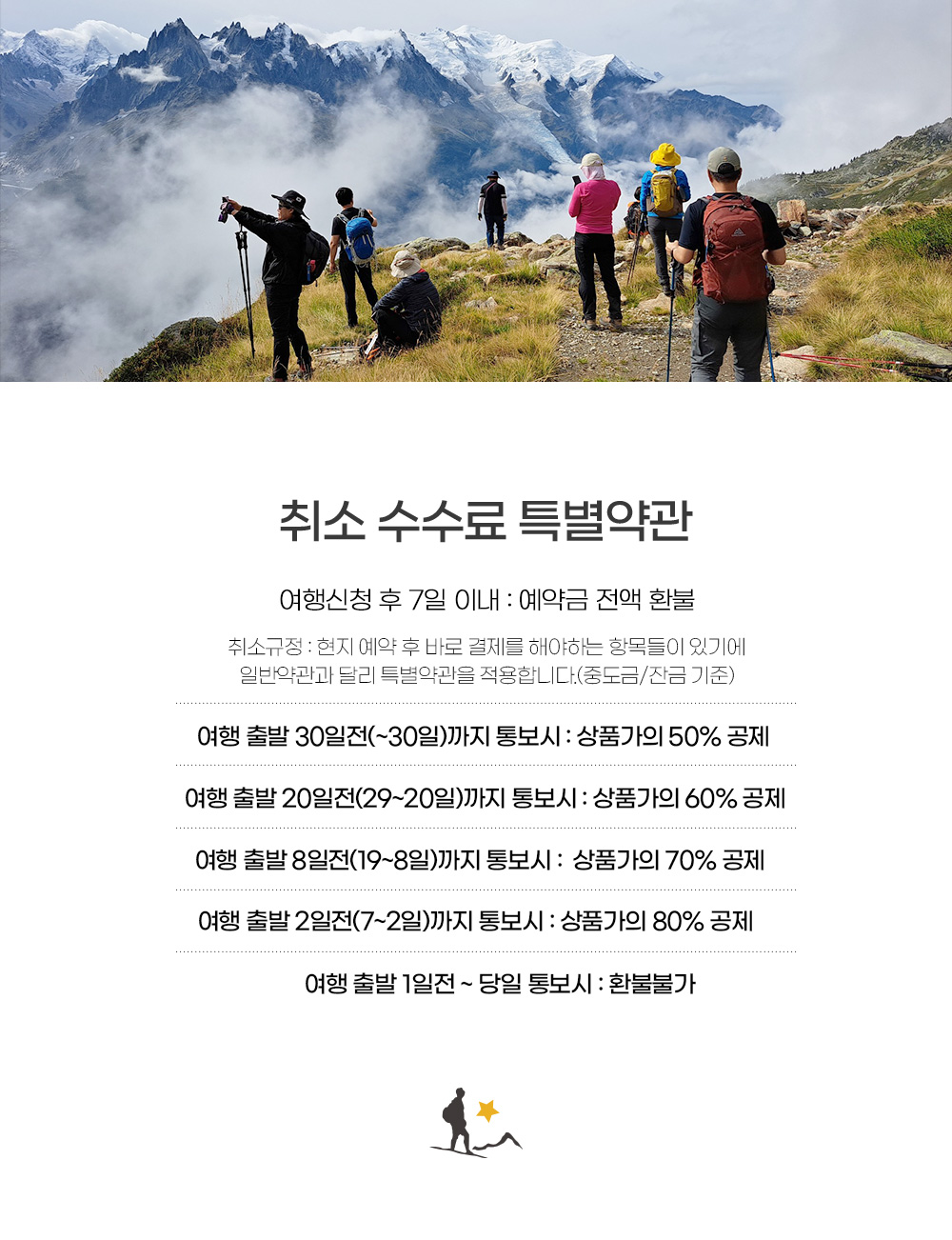 취소 수수료 특별약관