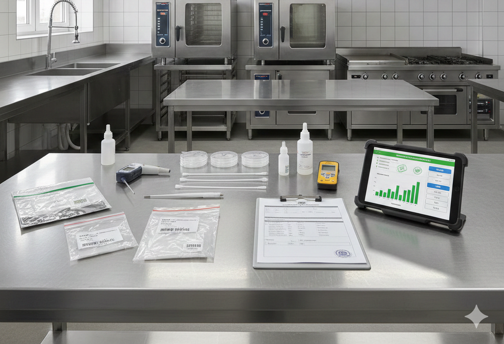 <p style="margin:0; font-weight:700;">검사 수행·국제 공인 성적서 발급</p>