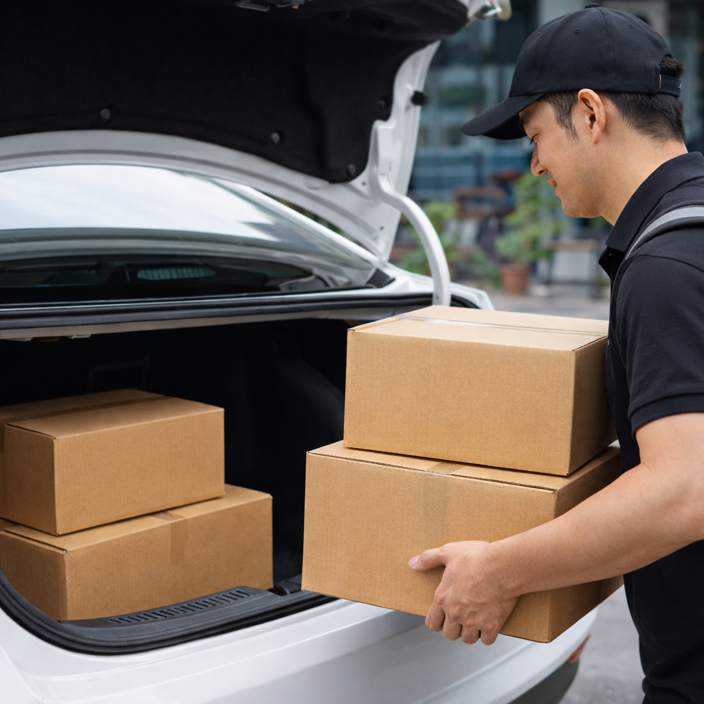 서울시 배송기사 오토바이 또는 승용차 활용 가능