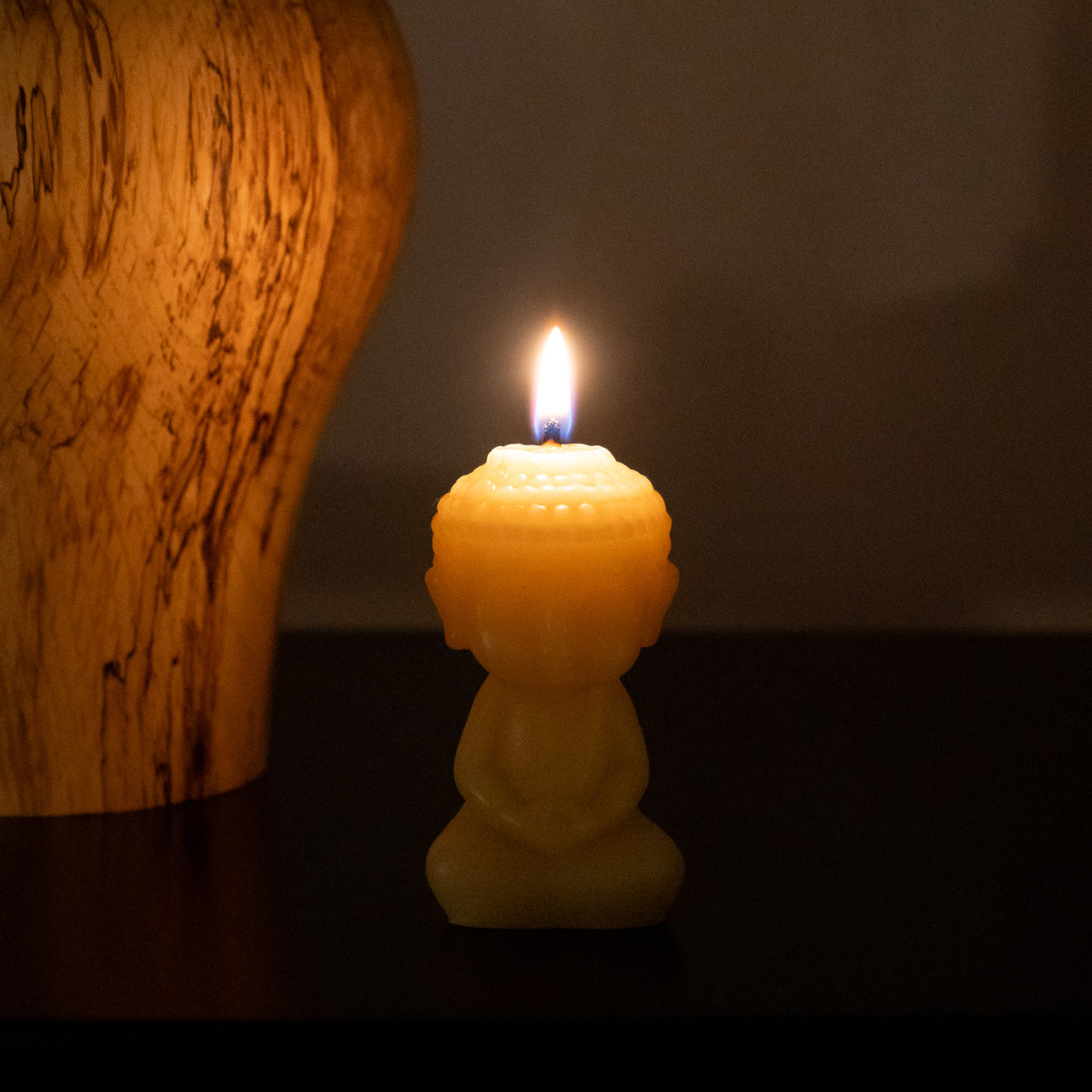 <span style="   line-height: 1em;   font-size: 18px;   letter-spacing: 0.5px;   border: 1px solid white;   margin-bottom: 10px;   padding: 10px;   display: inline-block; ">Life Edition</span><br>RESTOCK<br>BUDDHA CANDLE <svg xmlns="http://www.w3.org/2000/svg" fill="none" stroke="white" stroke-width="1" viewBox="0 0 24 24"   style="width: 35px; height: 35px; margin-left: 8px; vertical-align: middle;">   <path d="M5 12h14M13 6l6 6-6 6"/> </svg>