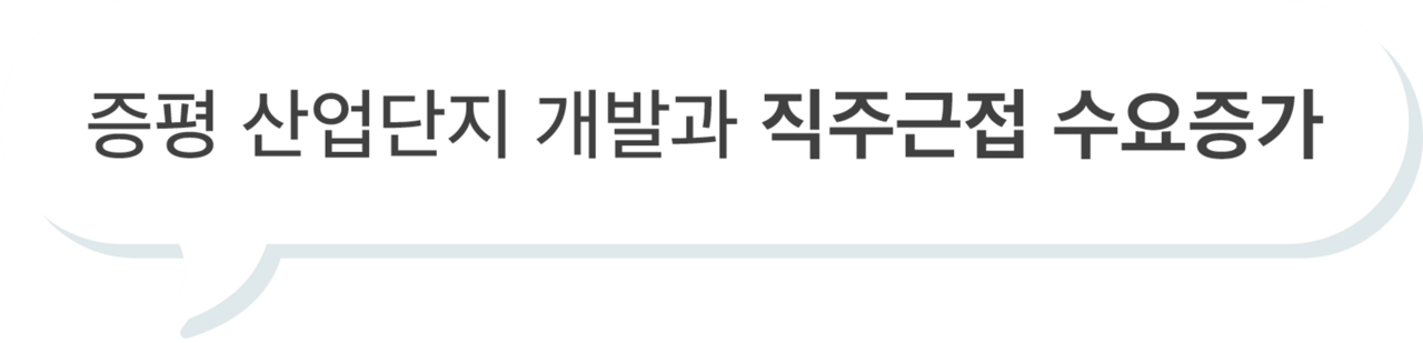 증평 에듀 리버파크 산업단지 직주근접