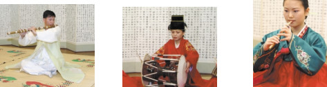 <font size=2>대금, 장고, 피리<br>Daegum, jango, p'iri