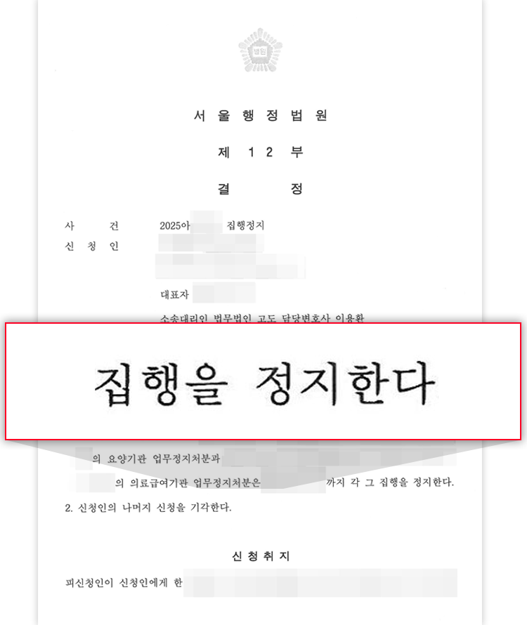 병원업무영업정지