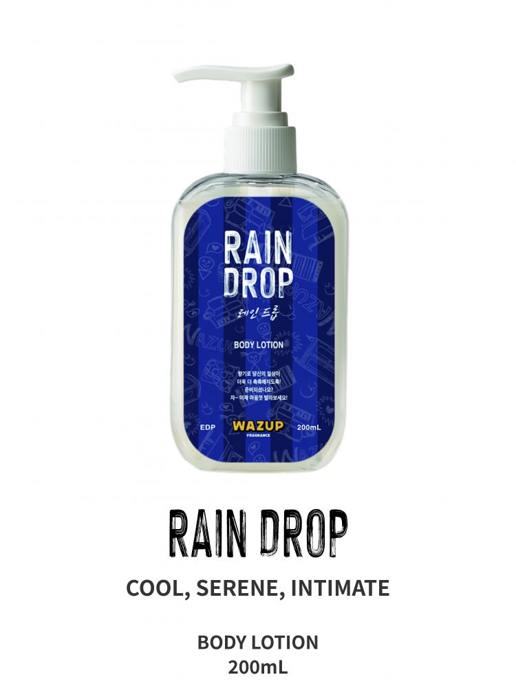 Body Lotion Rain Drop 200mL : WAZUP FRAGRANCE