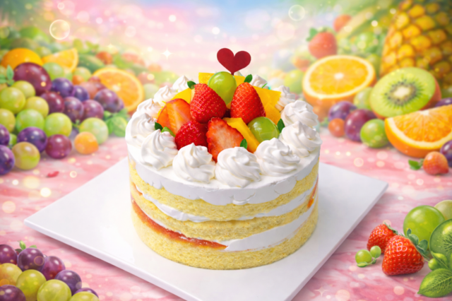 과일 케이크만들기