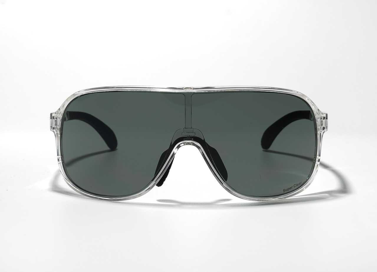 Crystal Frame_Smoke Black Lens