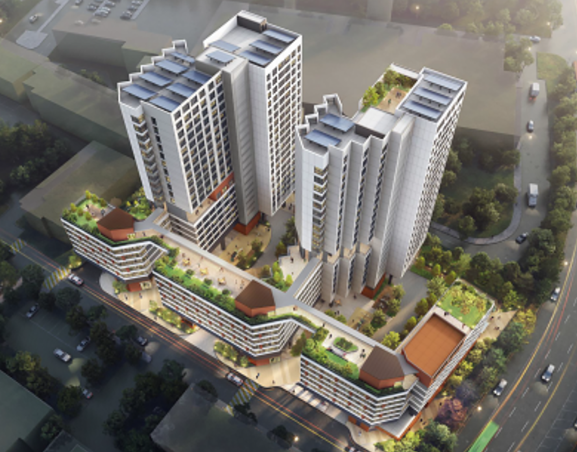 상계마들 단지 조감도