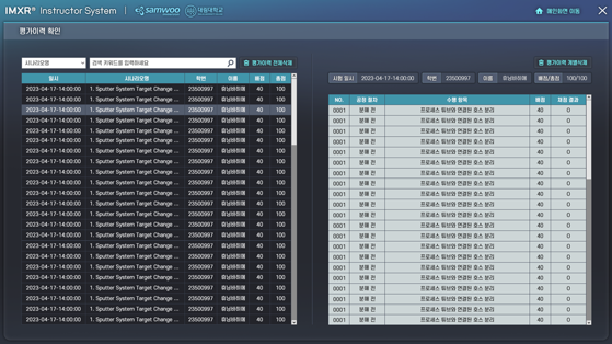 전체 평가 이력