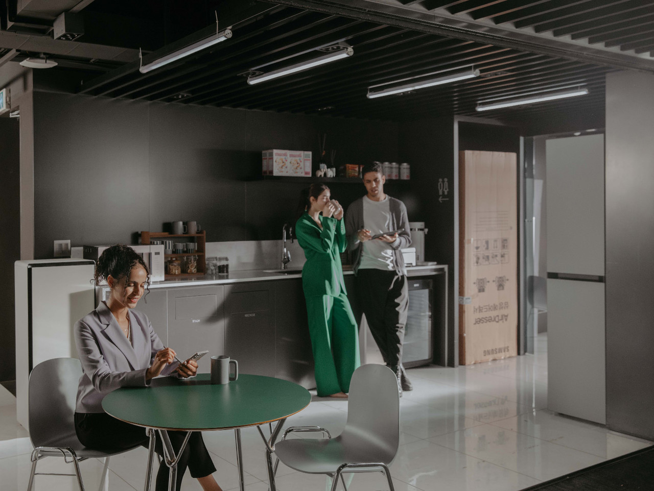 삼성전자 B2B AI 호텔 솔루션 실제 공간 촬영 기반 홍보영상 사진 촬영 장면