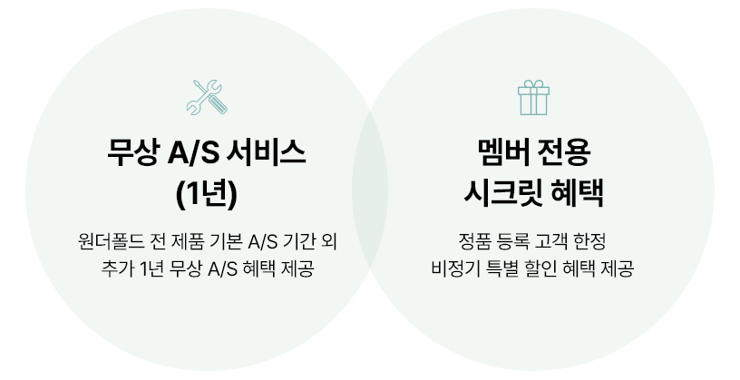 정품 등록 혜택