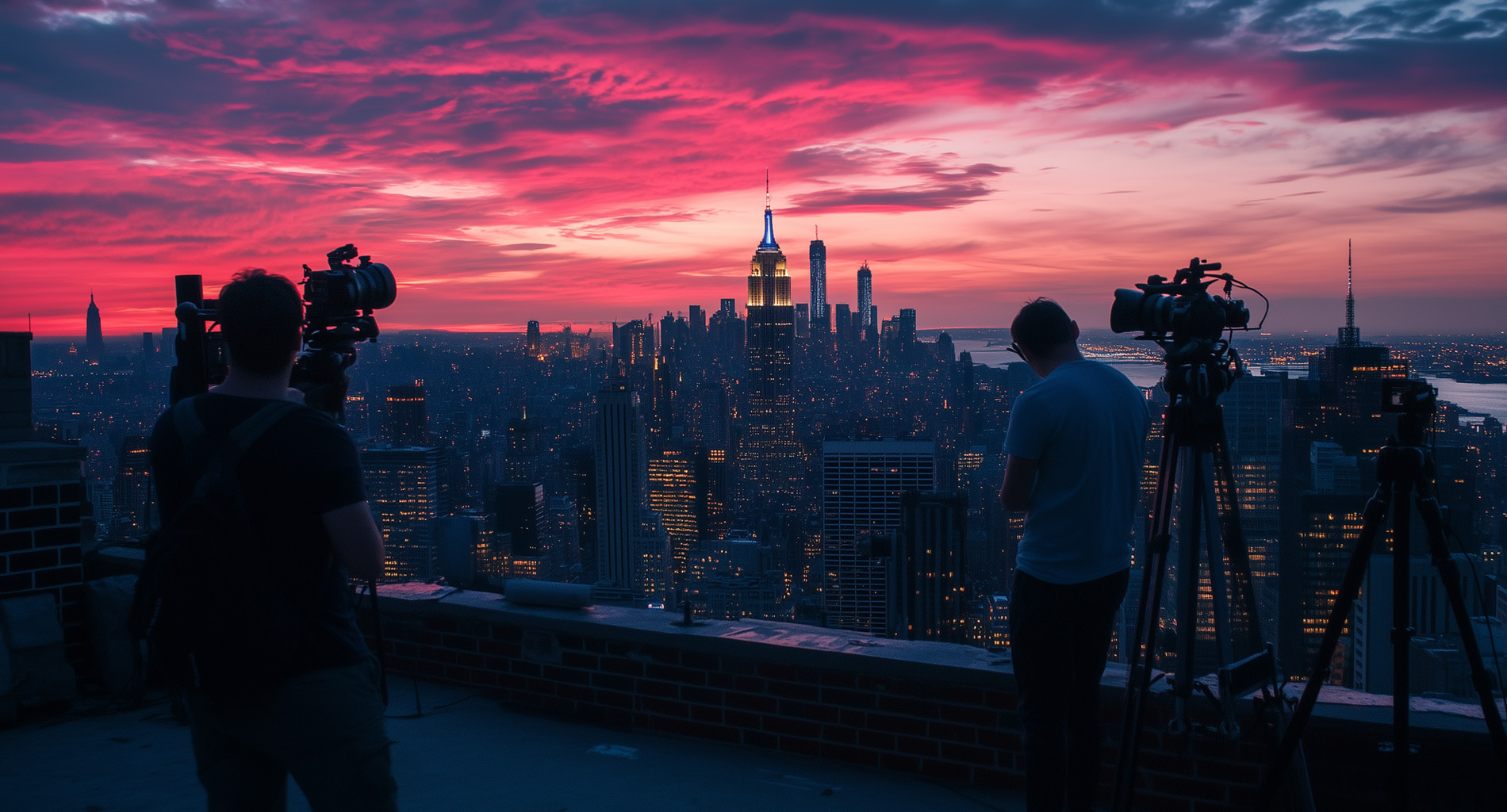 삼성전자 B2B 웹 브로슈어 제작 촬영 현장 전경