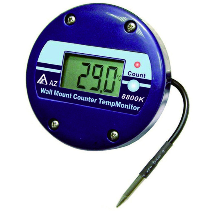 AZ 8800K Waterproof IP65 Thermometer with Time Counte : CHEMCOKOREA 켐코코리아