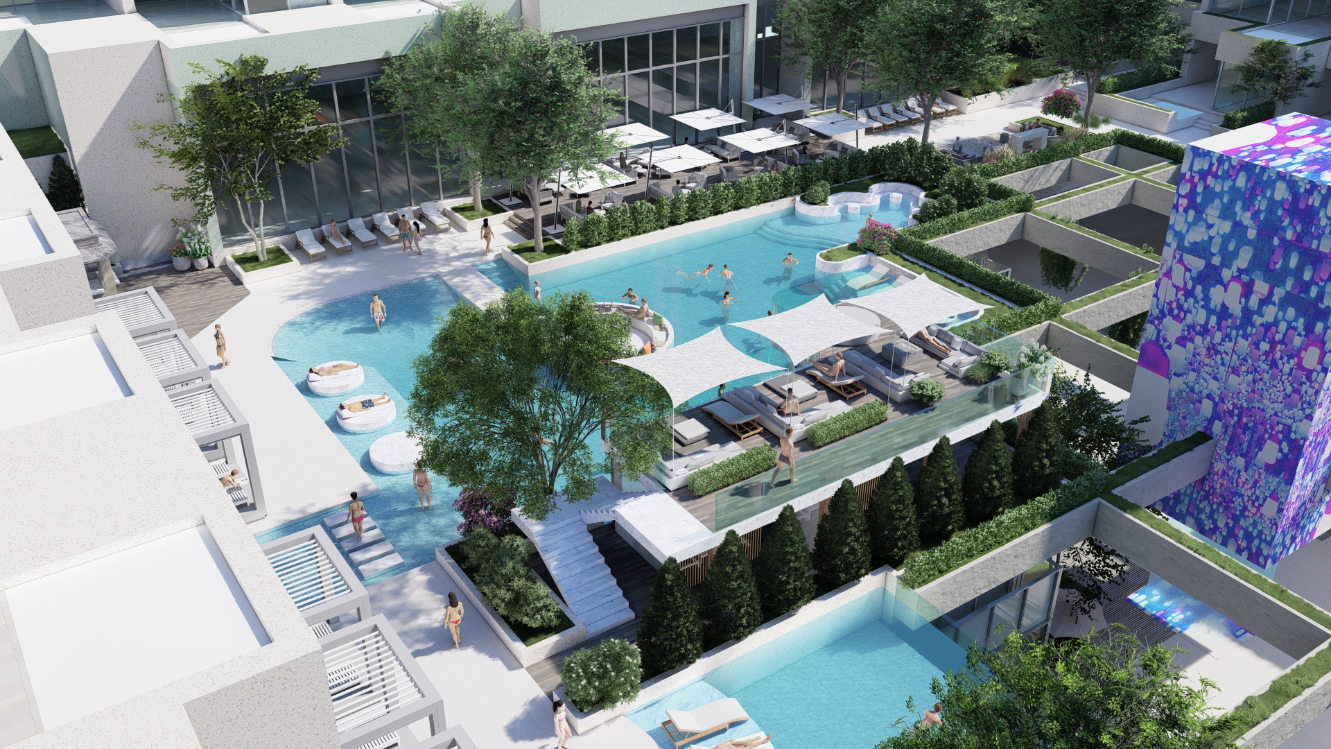 겹겹의 풍경위에 쌓여가는 공간