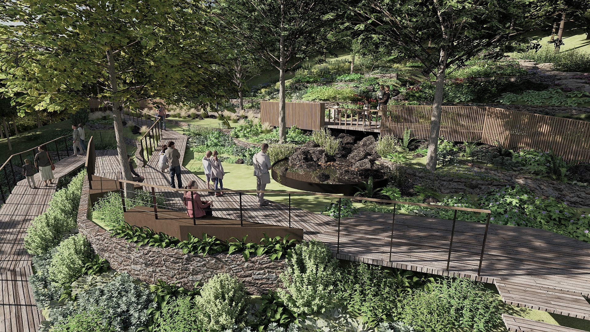 지켜야할 생명을 담아, 숲의 미래를 가꾸는 정원