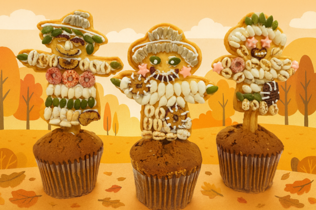 NEW 허수아비 컵케이크 만들기