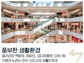 아산 배방 라온프라이빗 프리미엄 - 풍부한 생활환경