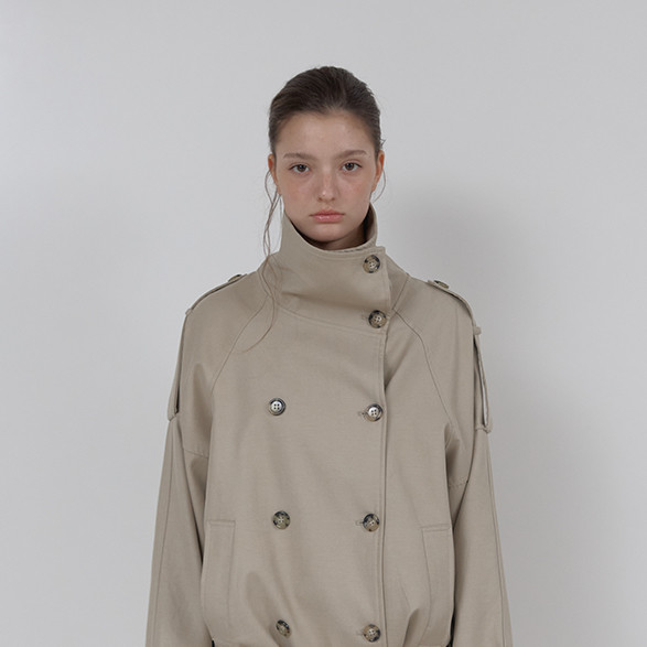 ジャケット・アウター ASURA AUTHENTIC TRENCH JACKET (BEIGE) AUTHENTIC TRENCH JACKET (BEIGE)(4.30 PRE-ORDER DELIVERY) : ASURA