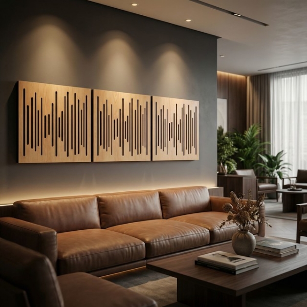 우드슬랩 흡음재