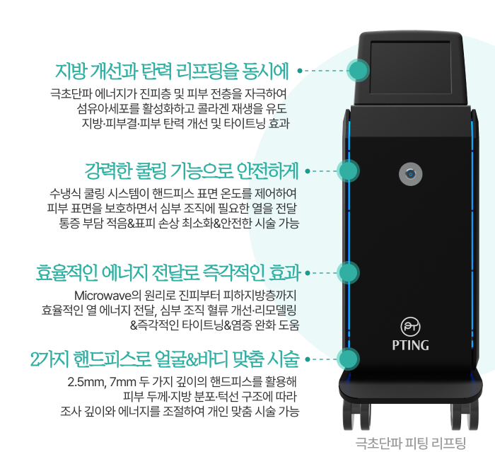 극초단파 피팅리프팅 특장점