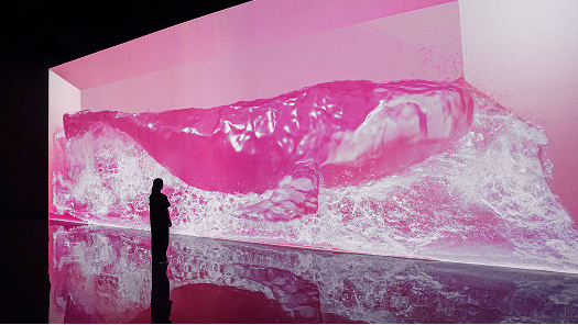 WHALE, 바다를 닮은 춤추는 고래. - 아르떼뮤지엄 부산