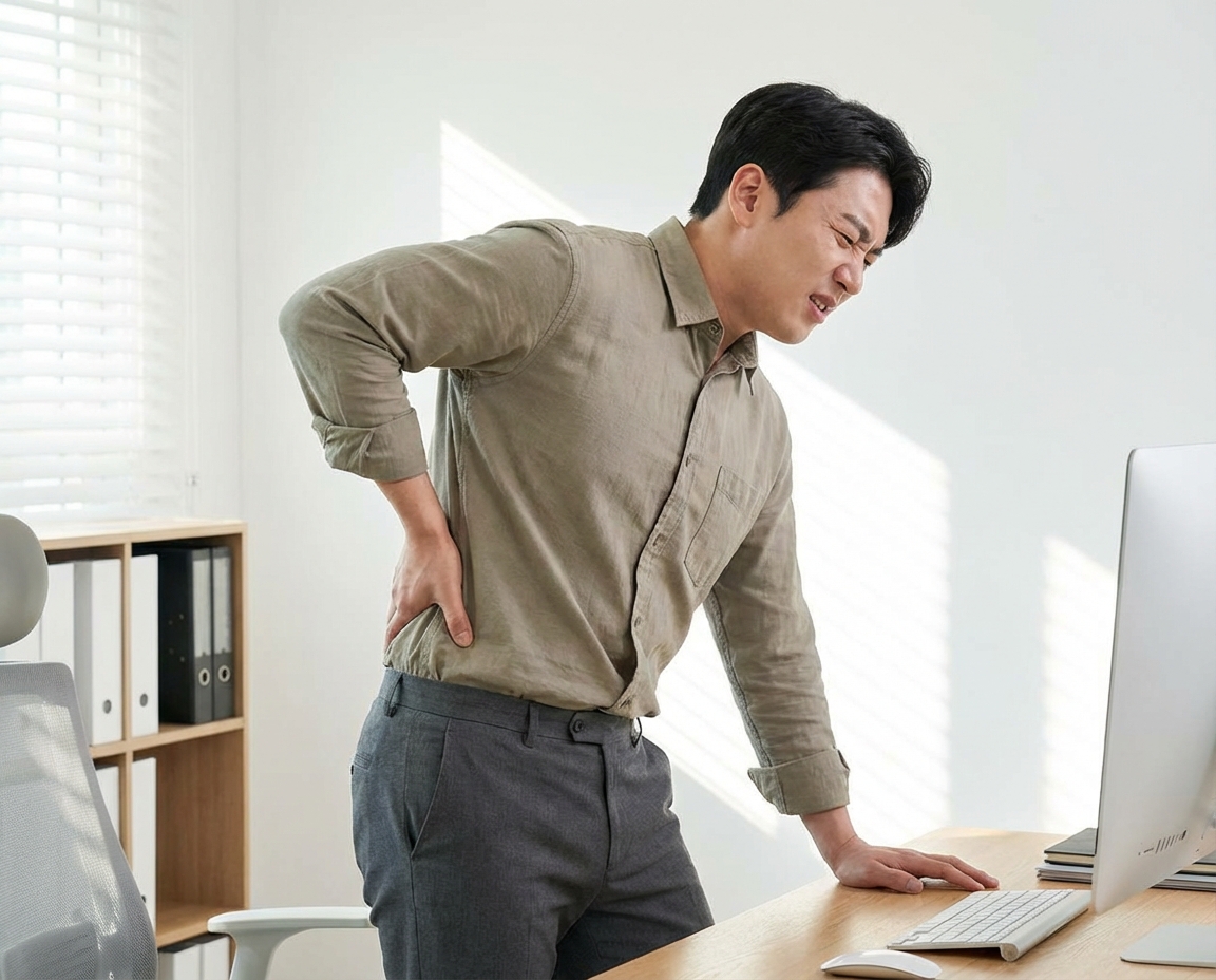 원인은 모르지만 무릎· 허리가 불편한 경우