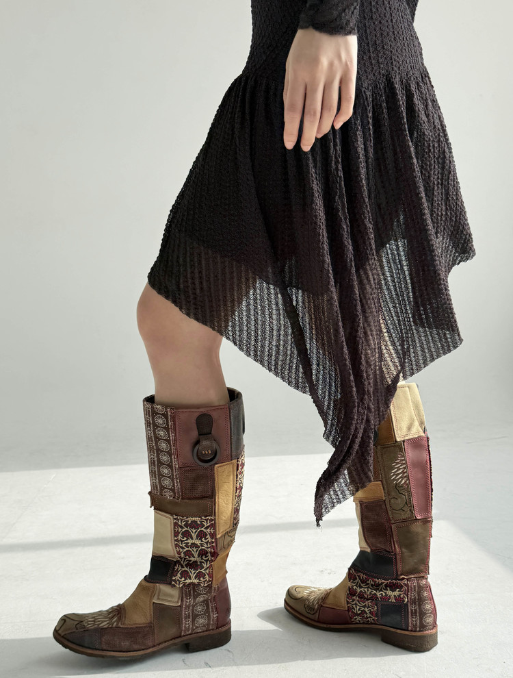Timberland Leather Patchwork Boots : F.A.V Archive