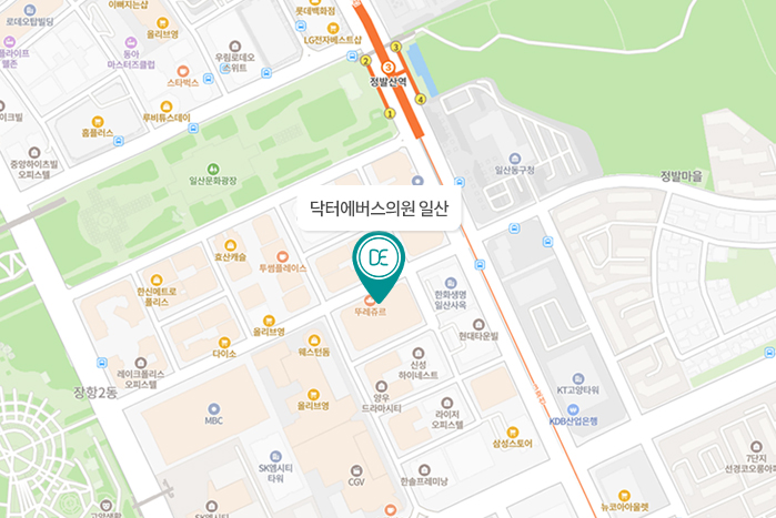 닥터에버스의원 명동점 지도