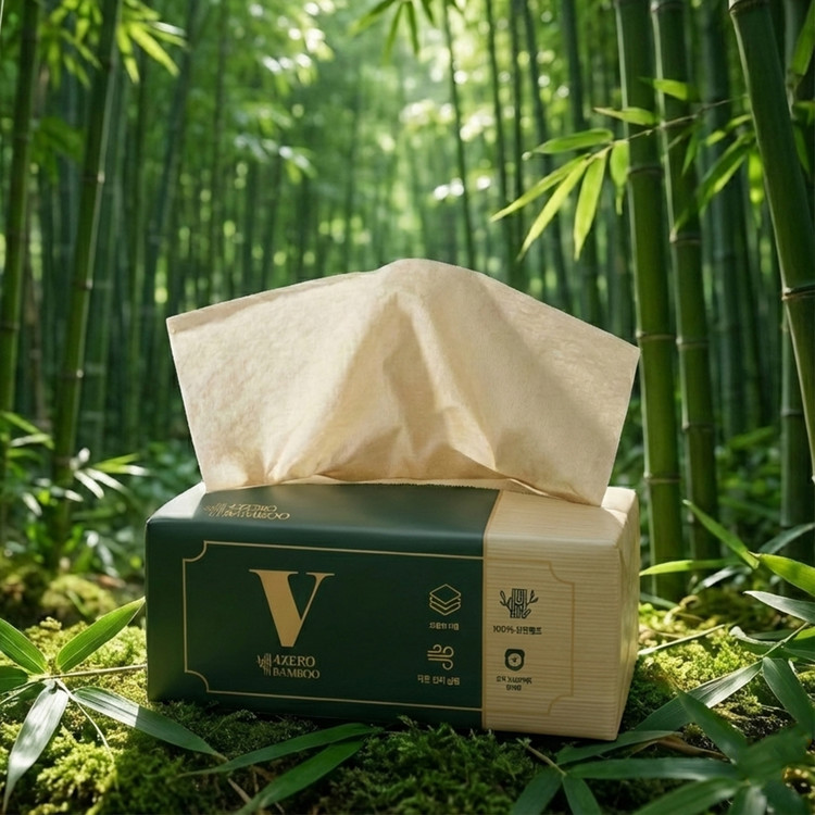 [VERA] 베라 4ZERO 뱀부 뽑아쓰는 키친타올 3겹 100매 X 9팩 팝업 대나무 키친타올