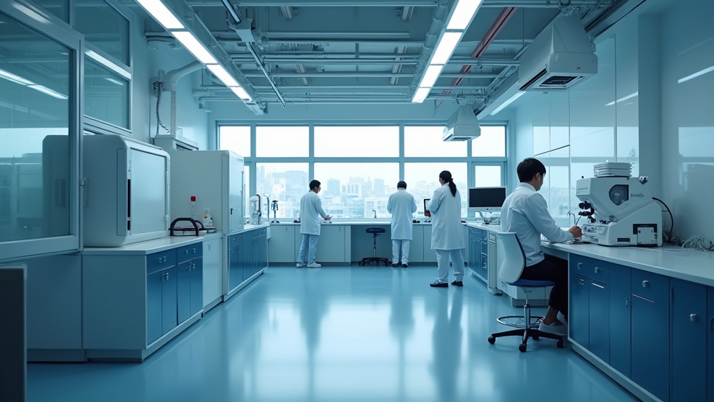 유전자연구소 실험실 