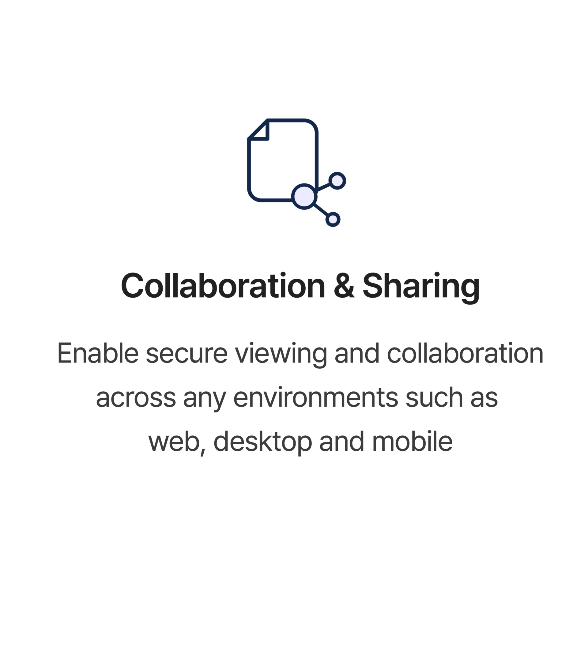 Collaboration & Sharing