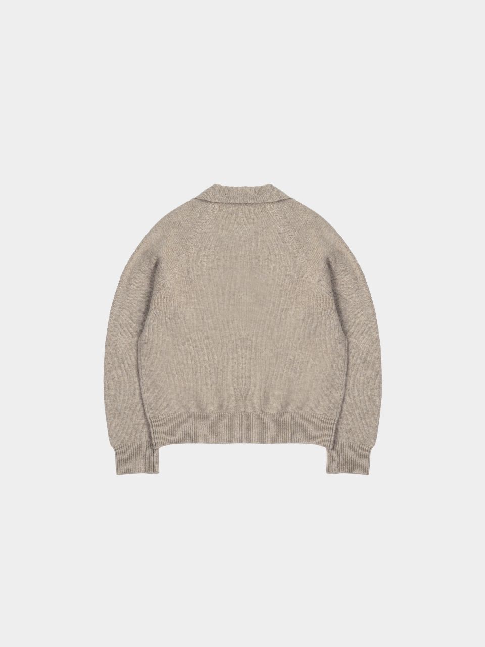 havehad Yak Wool Collar Knit M ベージュの通販 | CRITICALPROJECTS