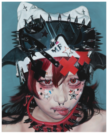 이예은, 머그샷 B, 캔버스에 유화, 130.3x162.2cm, 2025. 