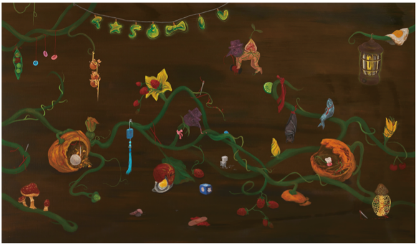 김채윤, 희망은 조각해볼 수도 있어, 97x162cm, 2025