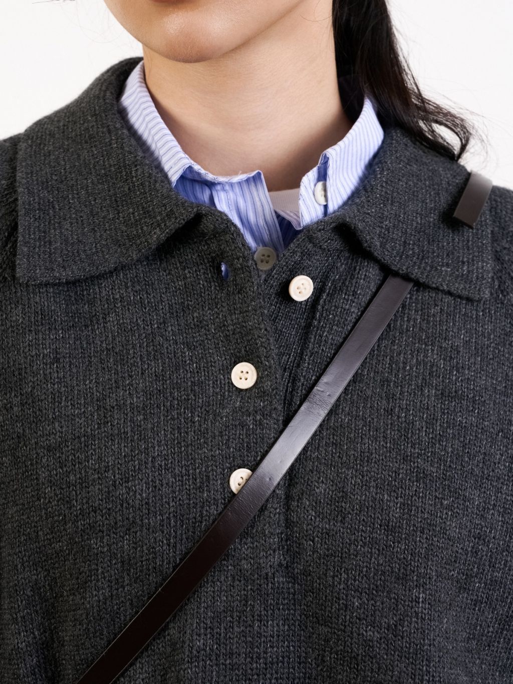havehad Yak Wool Collar Knit M ベージュ Yak Wool Collar Knit (Beige) : 해브해드 Havehad | 바른 도시 생활 복장